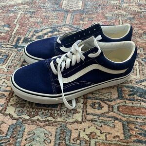 Dark Blue Vans - Never Worn!!